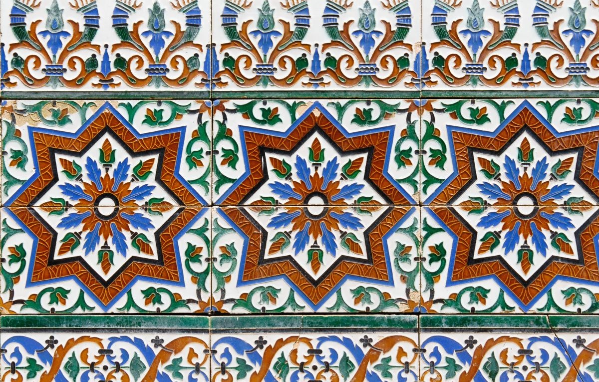 Tile pattern designs are heavily influenced by culture