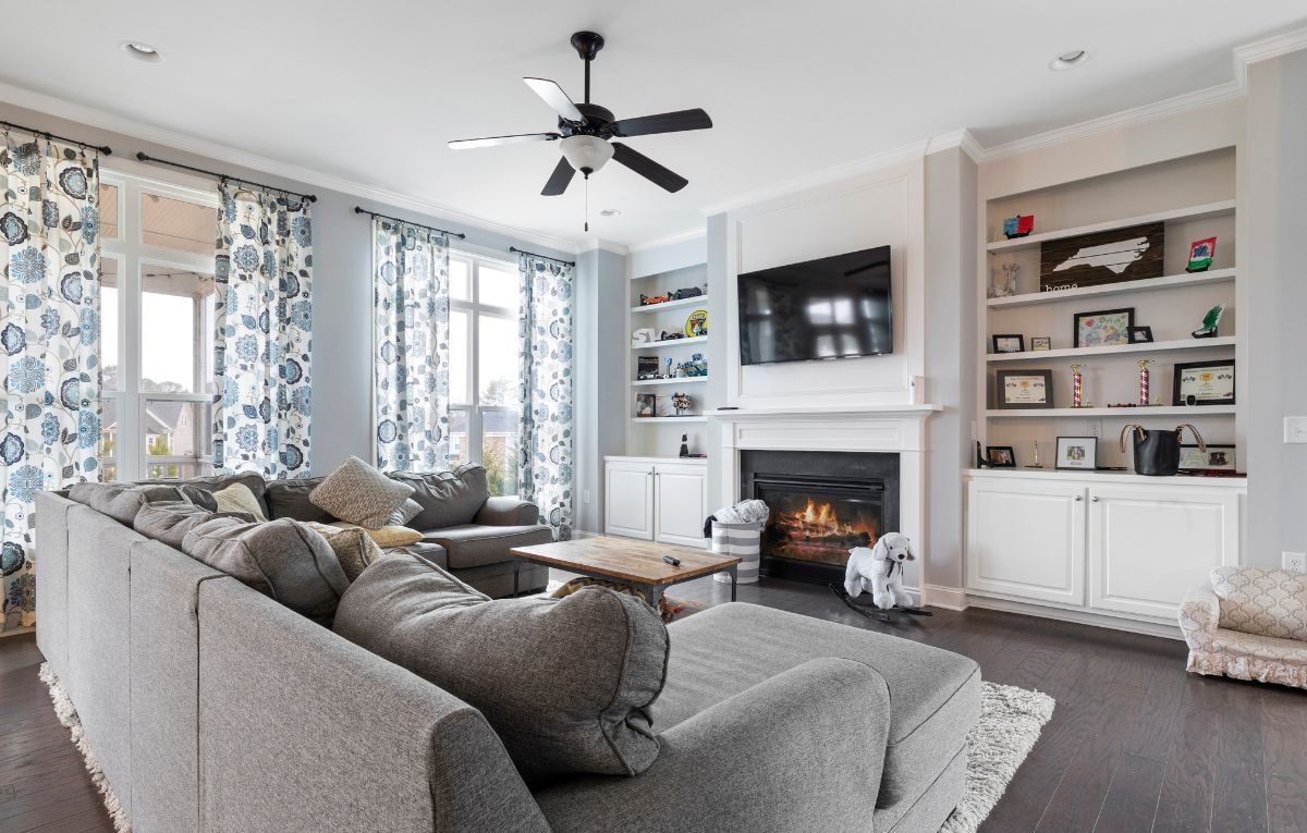 Porcelain tiles for the living room can transform the space