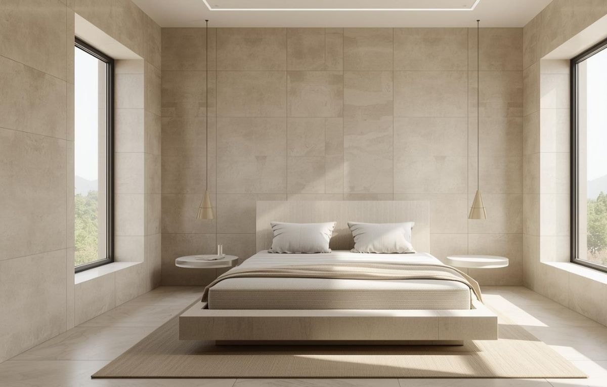 Porcelain tiles for the tile drenching trend