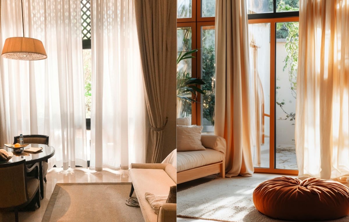 Warm earth tone tile colors