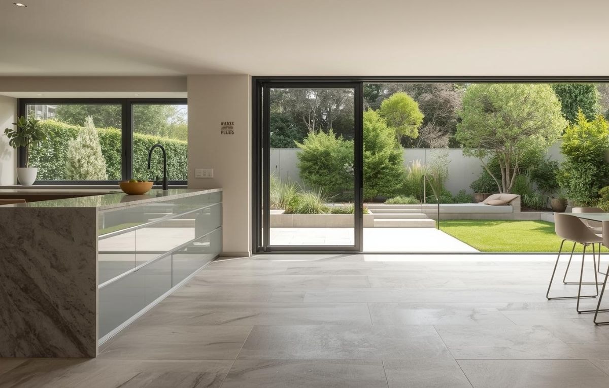 Neutral indoor and outdoor tiles