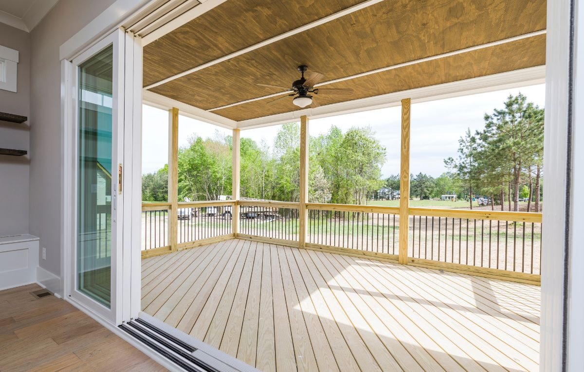 SPC Flooring for patios and decks