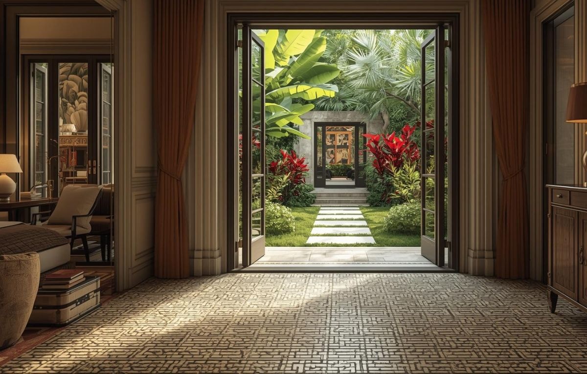 Indoor and outdoor spaces