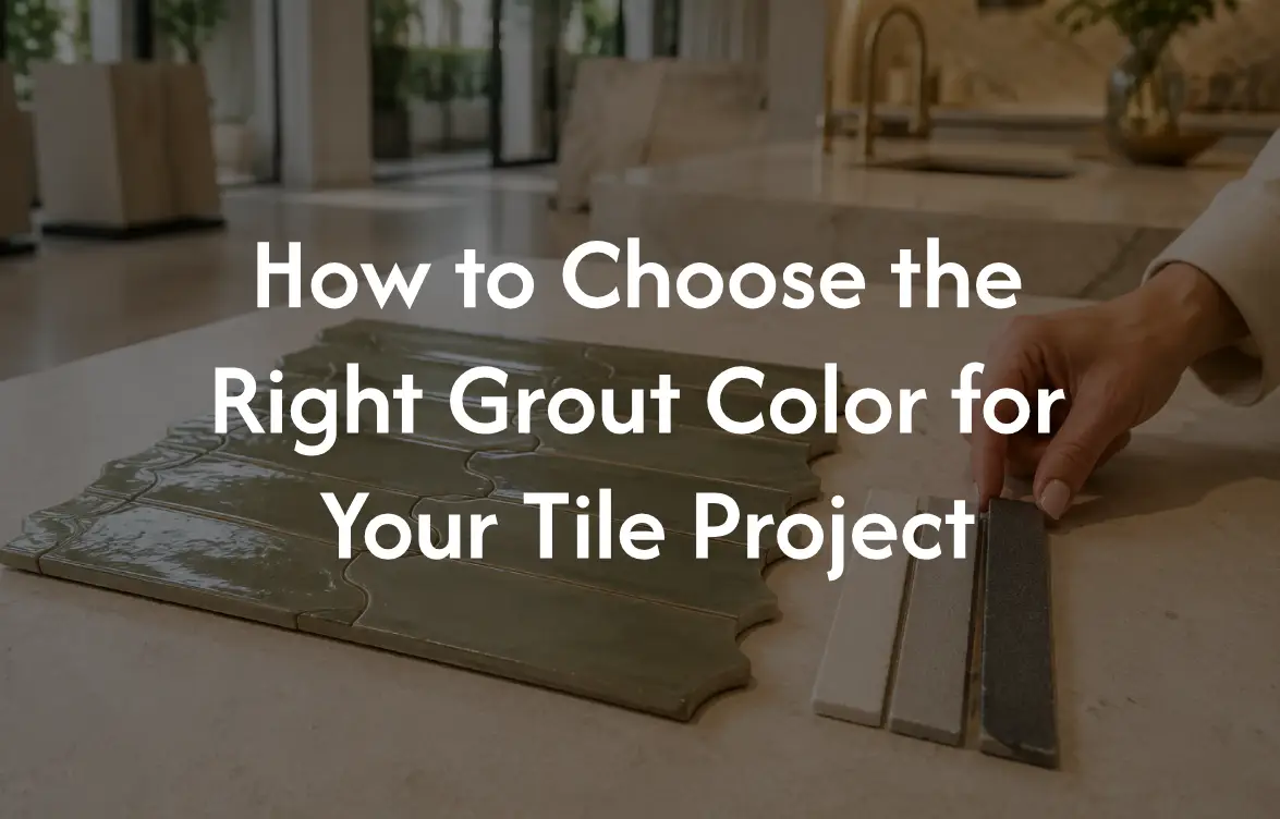 How to Choose the Right Grout Color for Your Tile Project