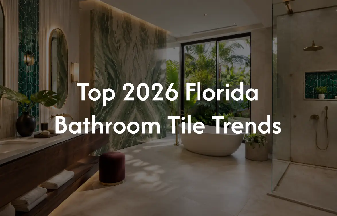 Top 2026 Florida Bathroom Tile Trends